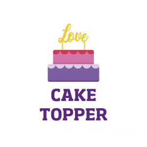 Cake Toppers (Decoración para Pastel)